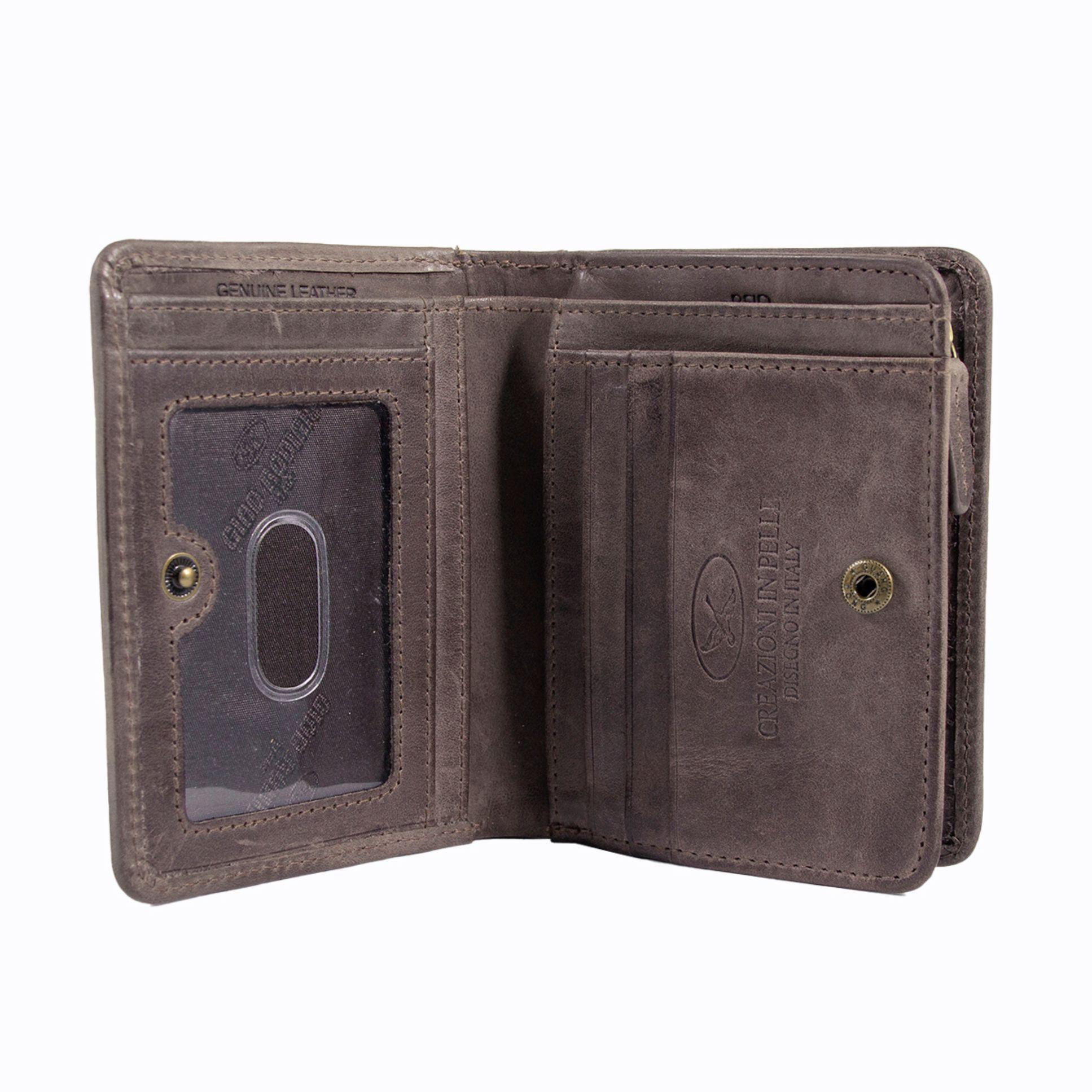 Billetera Gino Rodinis Massimo 810 Azul Oscuro/Marrón-2