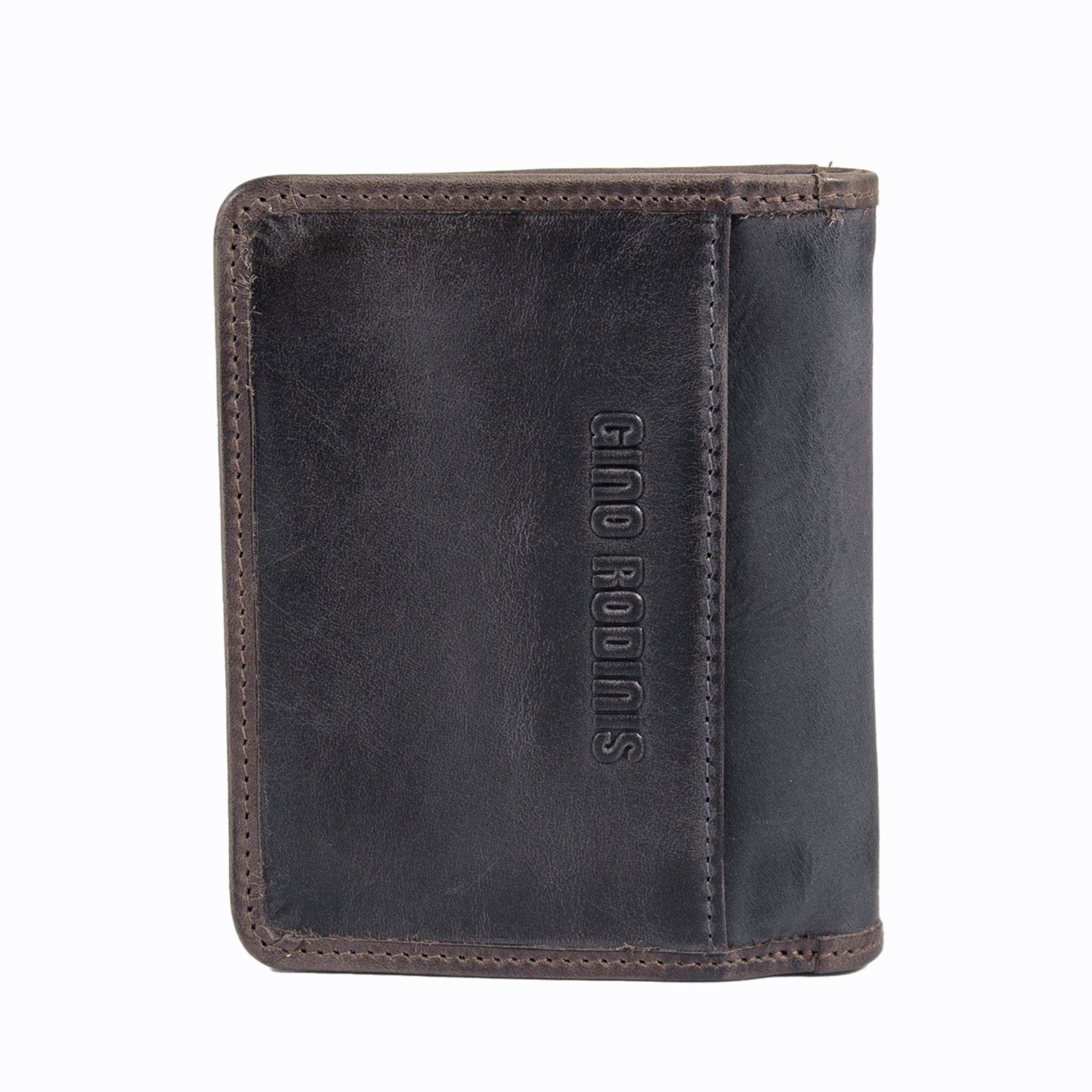 Billetera Gino Rodinis Massimo 810 Azul Oscuro/Marrón-4