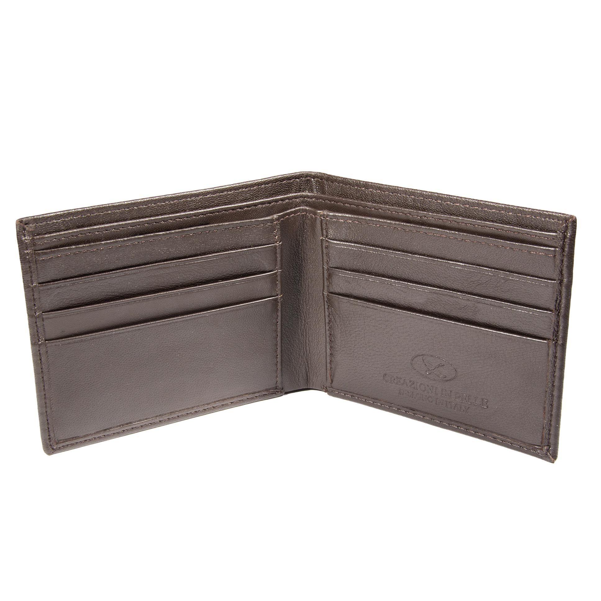 Billetera Gino Rodinis  Lazio 384 Marrón-2