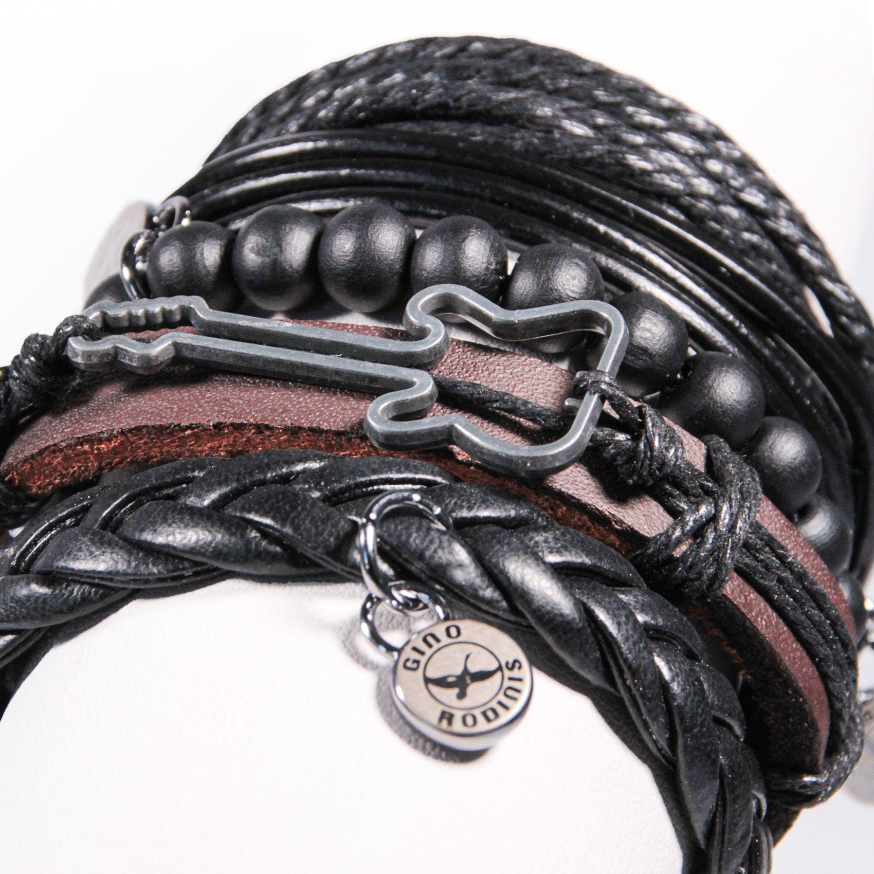 SET BRAZALETE HOMBRE GINO RODINIS  B436-2