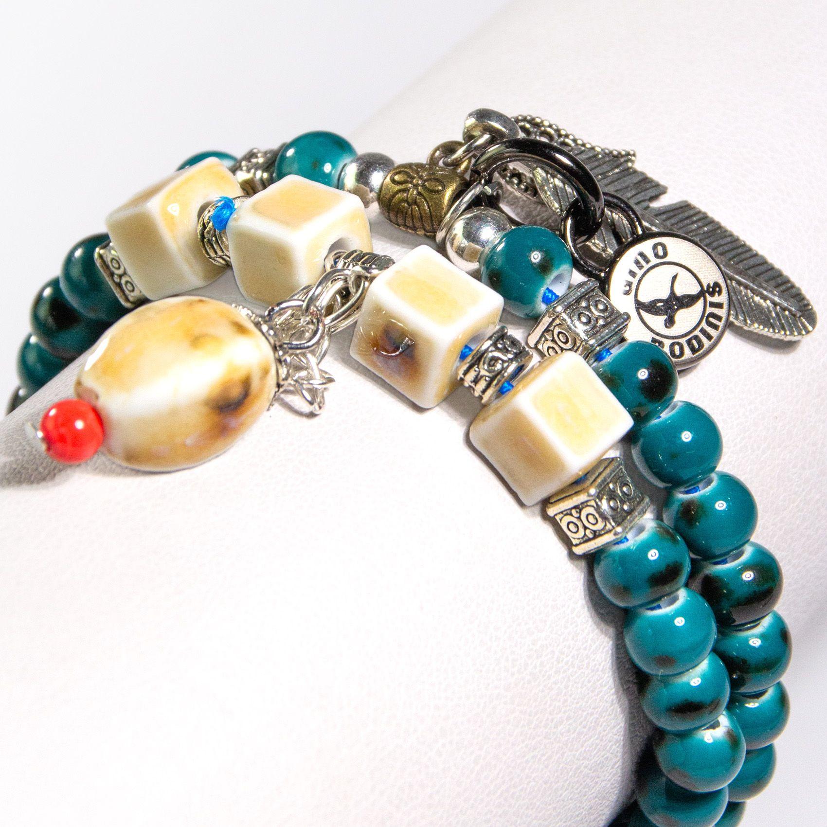 Brazalete Gino Rodinis B392TRQ Turquesa-2