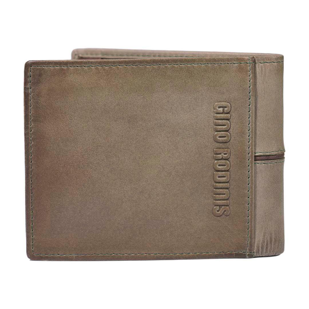 Billetera Gino Rodinis Texas 161 Verde/Marrón-4