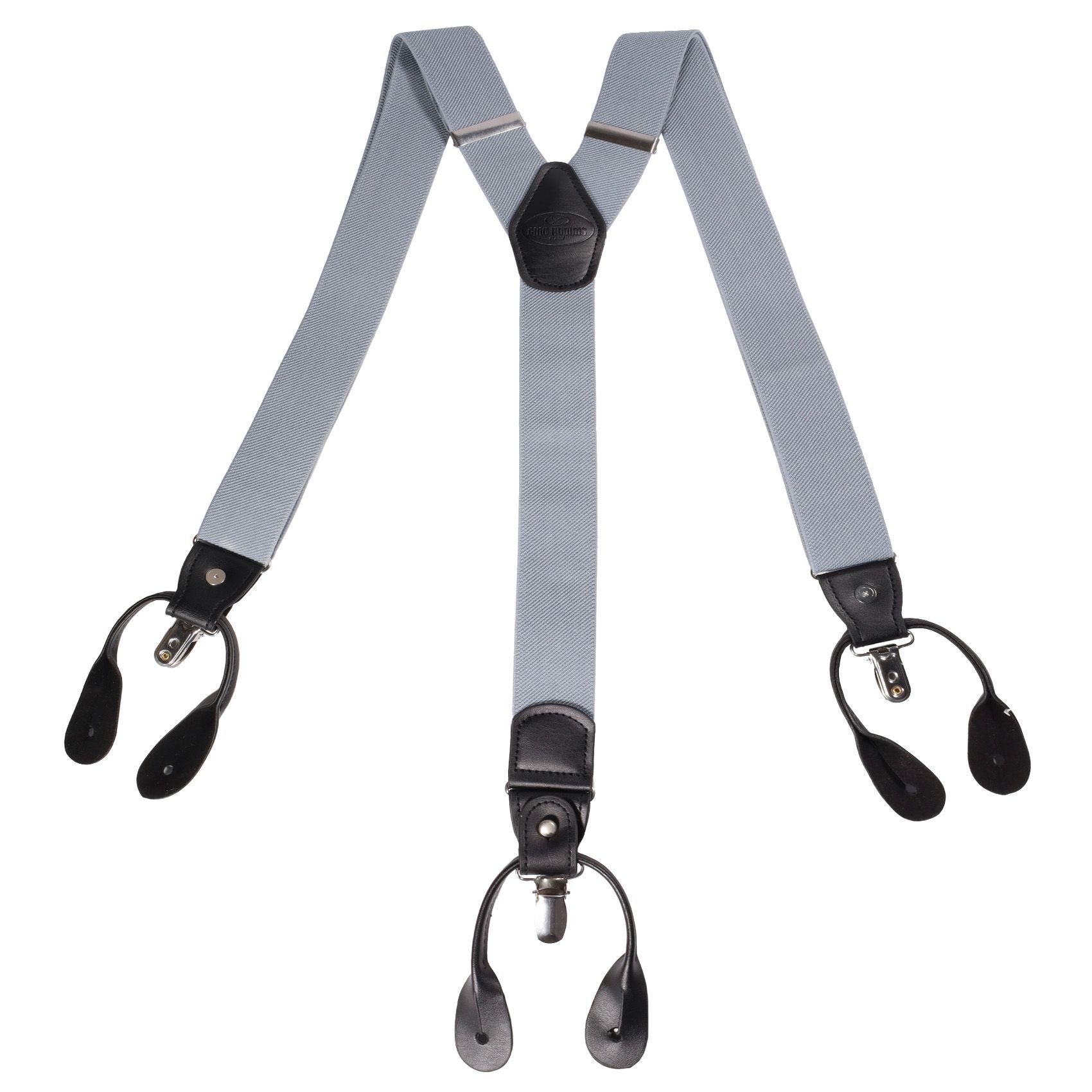 Suspensor Gino Rodinis Gris Claro  SP013-2