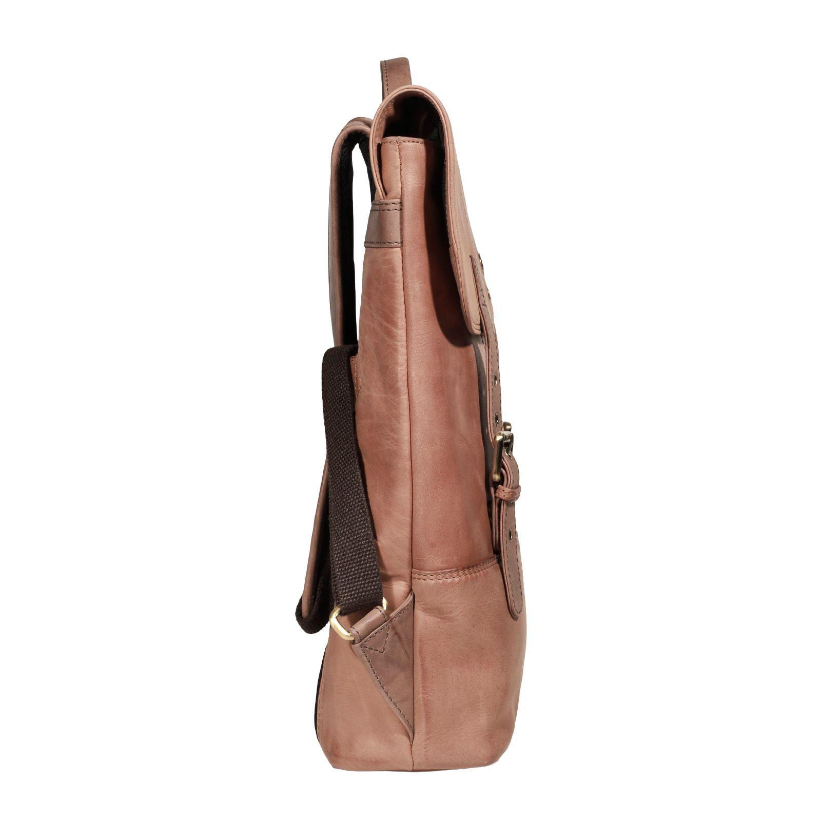 MOCHILA HOMBRE  GINO RODINIS  2101 CAMEL-2