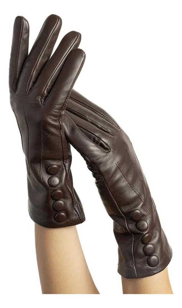 Guante de Cuero Mujer Gino Rodinis G227-2