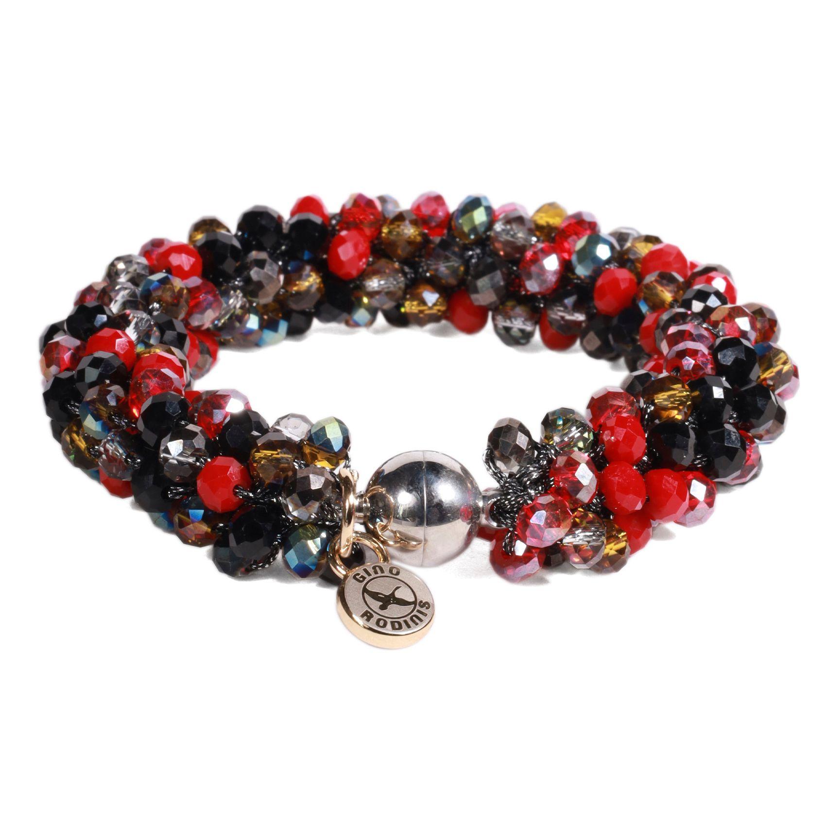 BRAZALETE MUJER GINO RODINIS B517 | Rojo-1