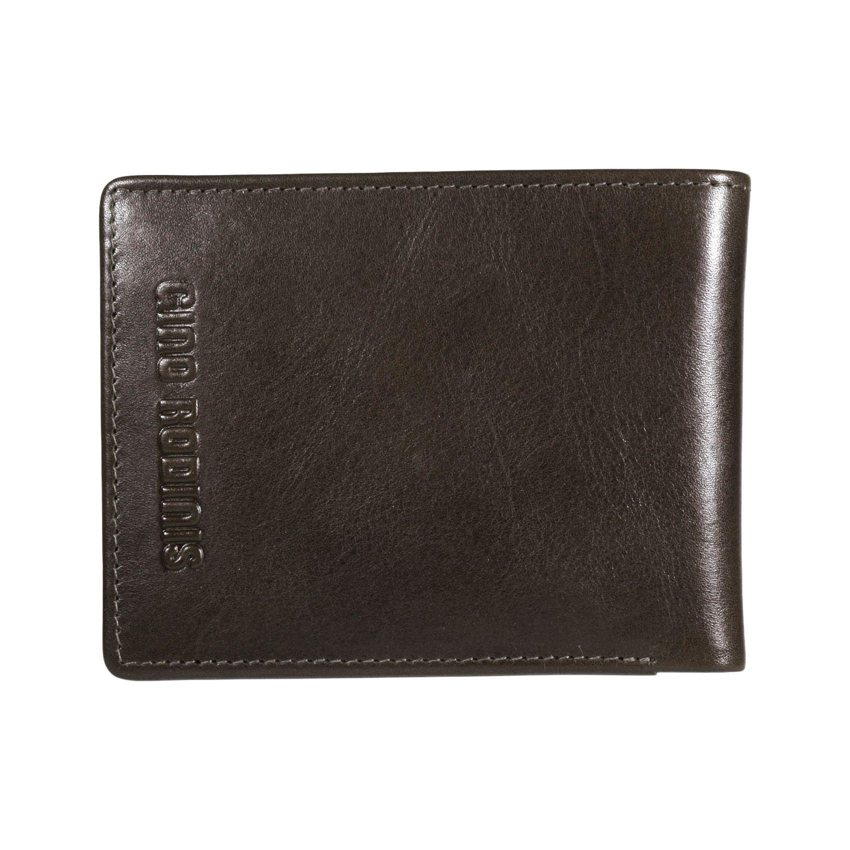 Billetera de cuero Hombre Bolonia 1170 | Olivo-3
