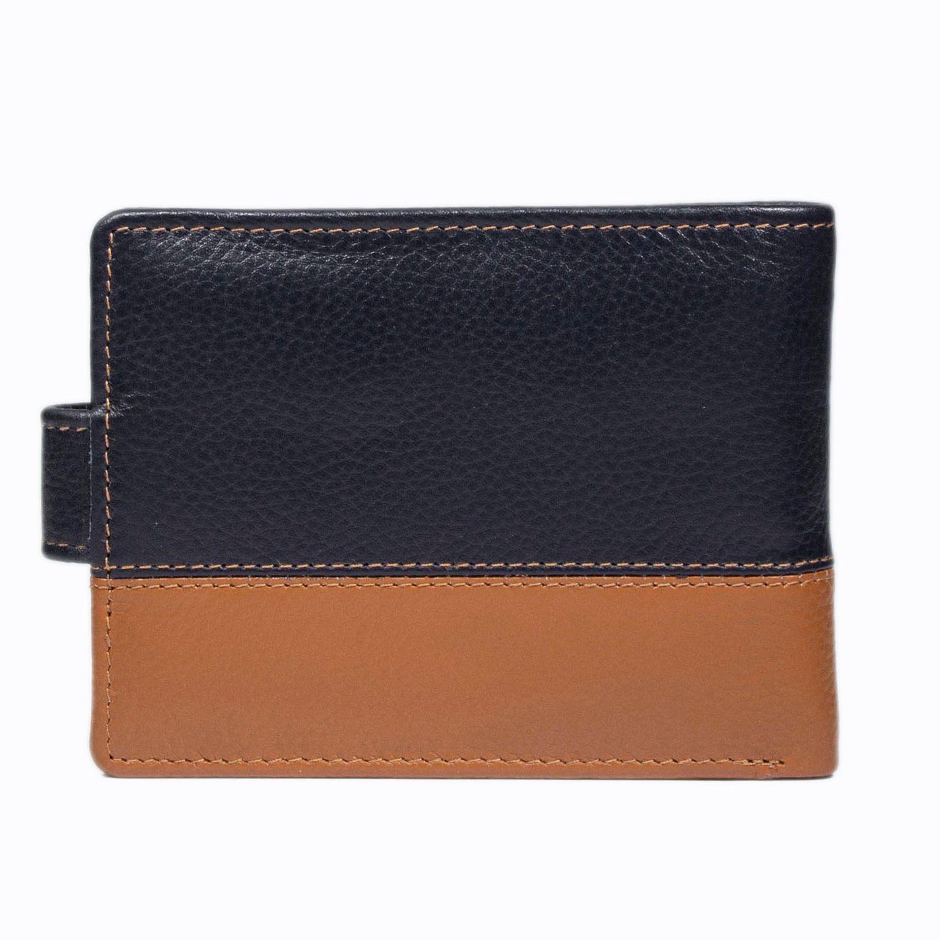 Billetera Hombre Capri 988 Azul/Naranjo Gino Rodinis-5