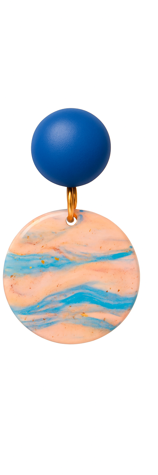 pendientes multi color con esencia veraniega -2