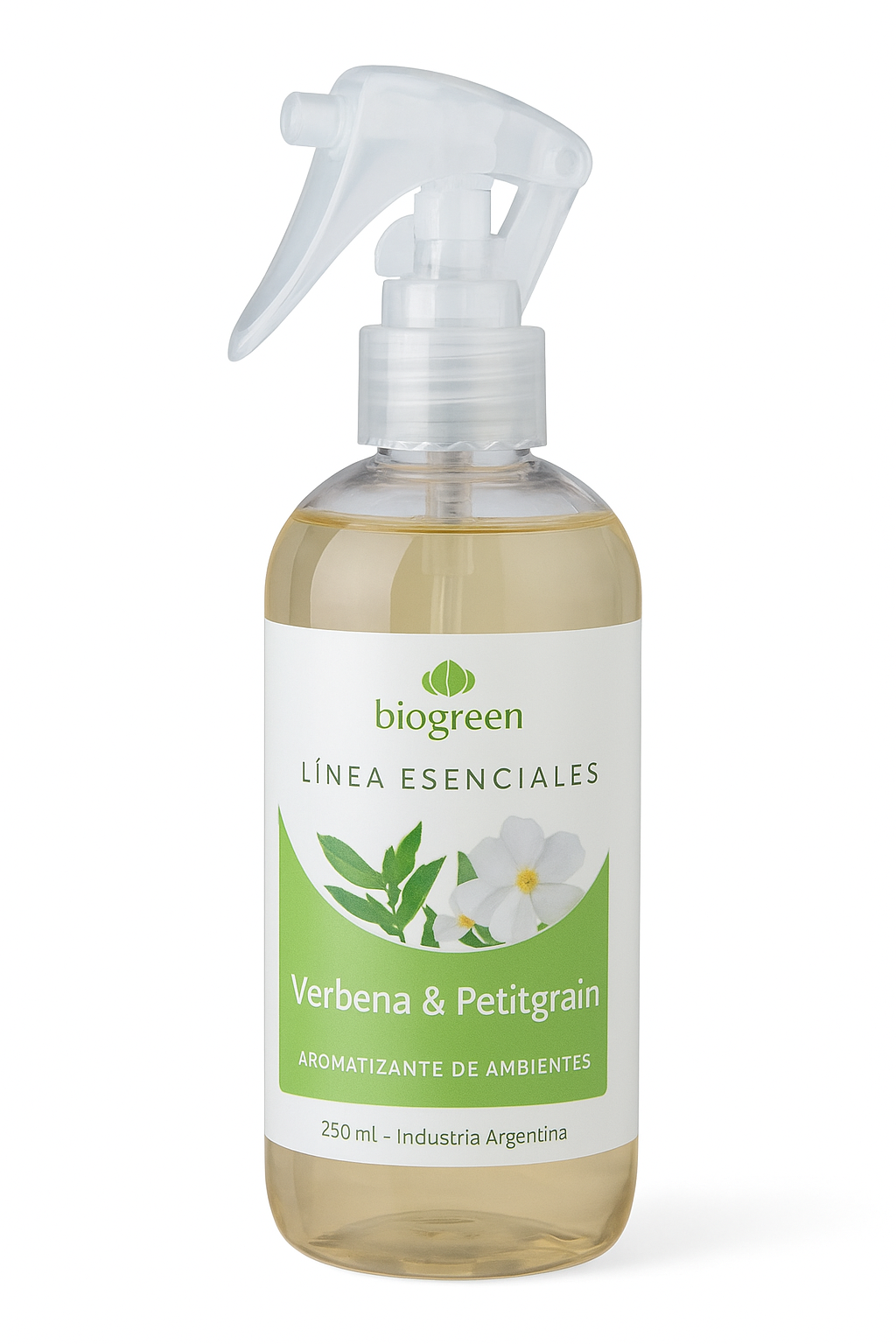 Aromatizante de Ambientes Verbena Petitgrain Biogreen 240 ml-0