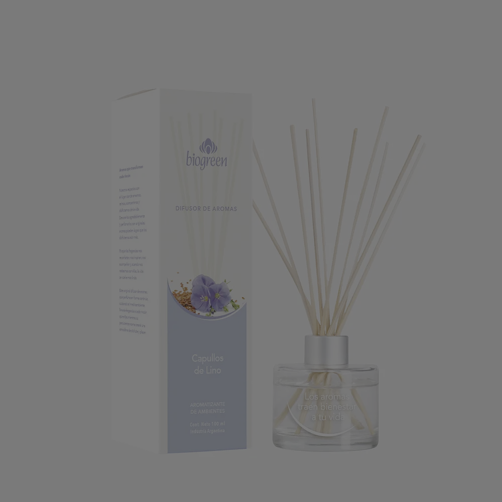 Aromatizante con Varillas Capullo de Lino 100 ml-0