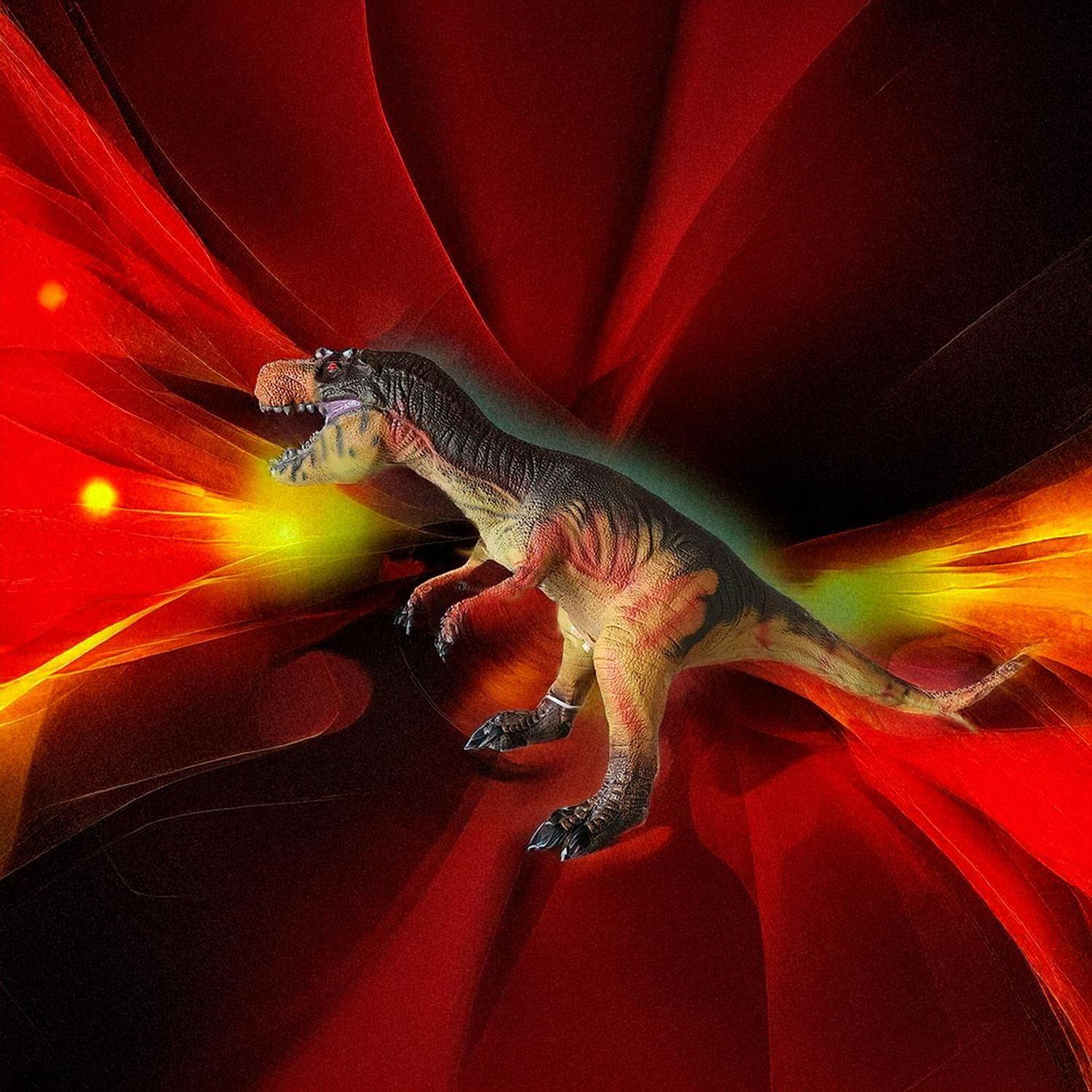 Dinosaurio Tyrannosaurus Rex Gigante - Sonido 65cm-4