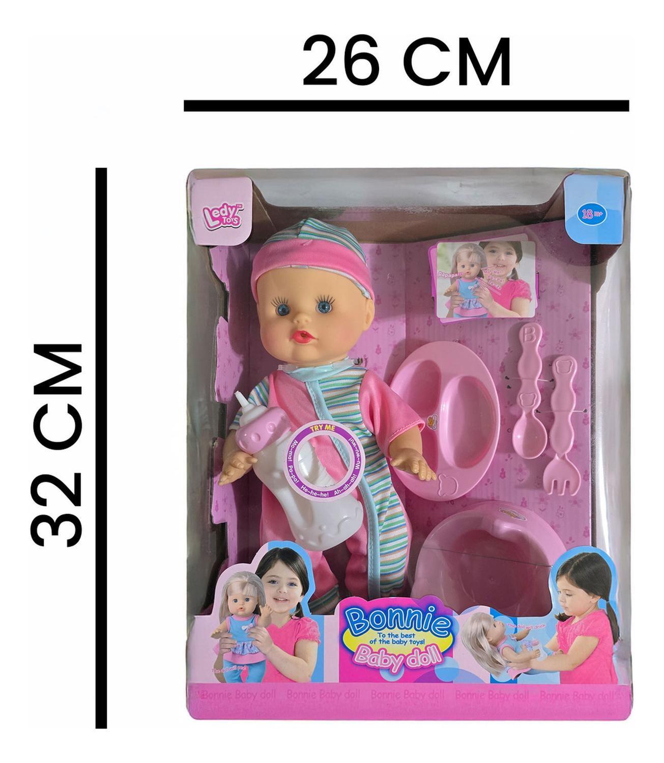 Set Muñeco Bebé Accesorios Juguete Navidad Cumpleaños 73-3
