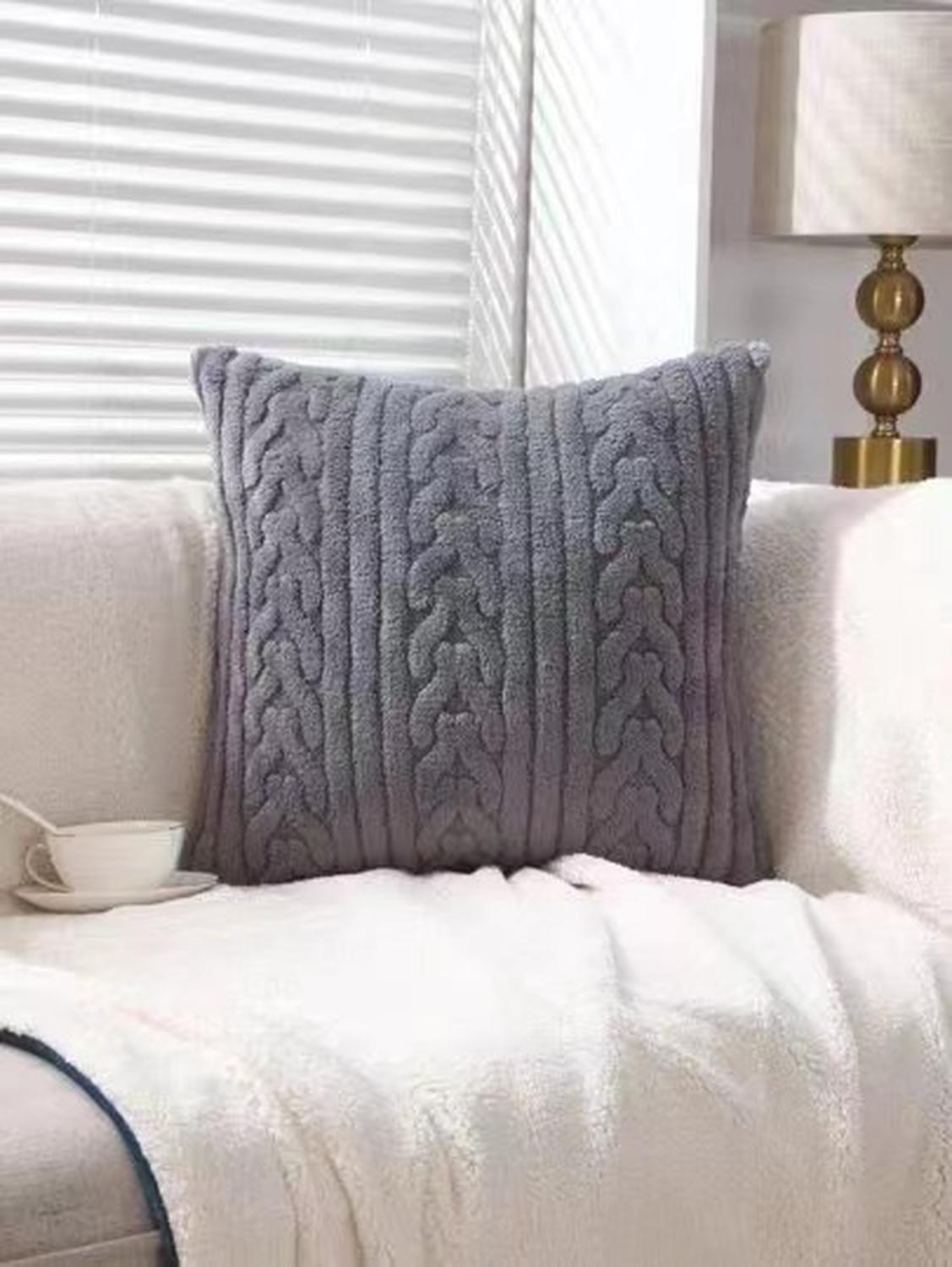 Fundas Para Cojín Decorativo Peludo Griego-0