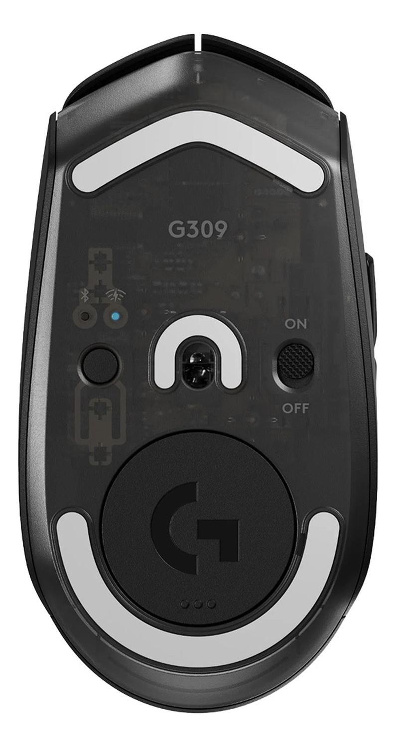 Mouse Logitech G309 Inalámbrico Gamer Lightspeed - Negro-2