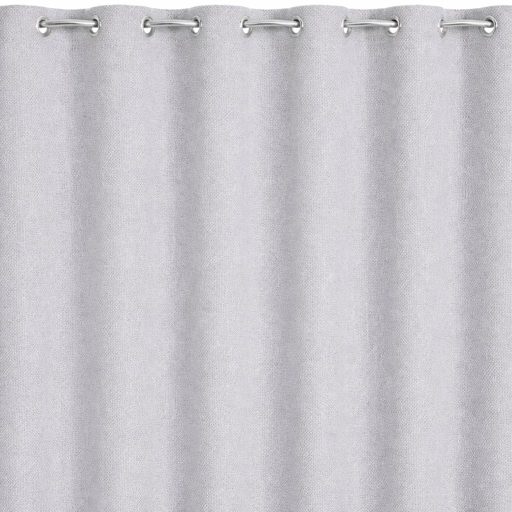 Cortina Gris Blackout Forro Negro Doble Paño N°106-1