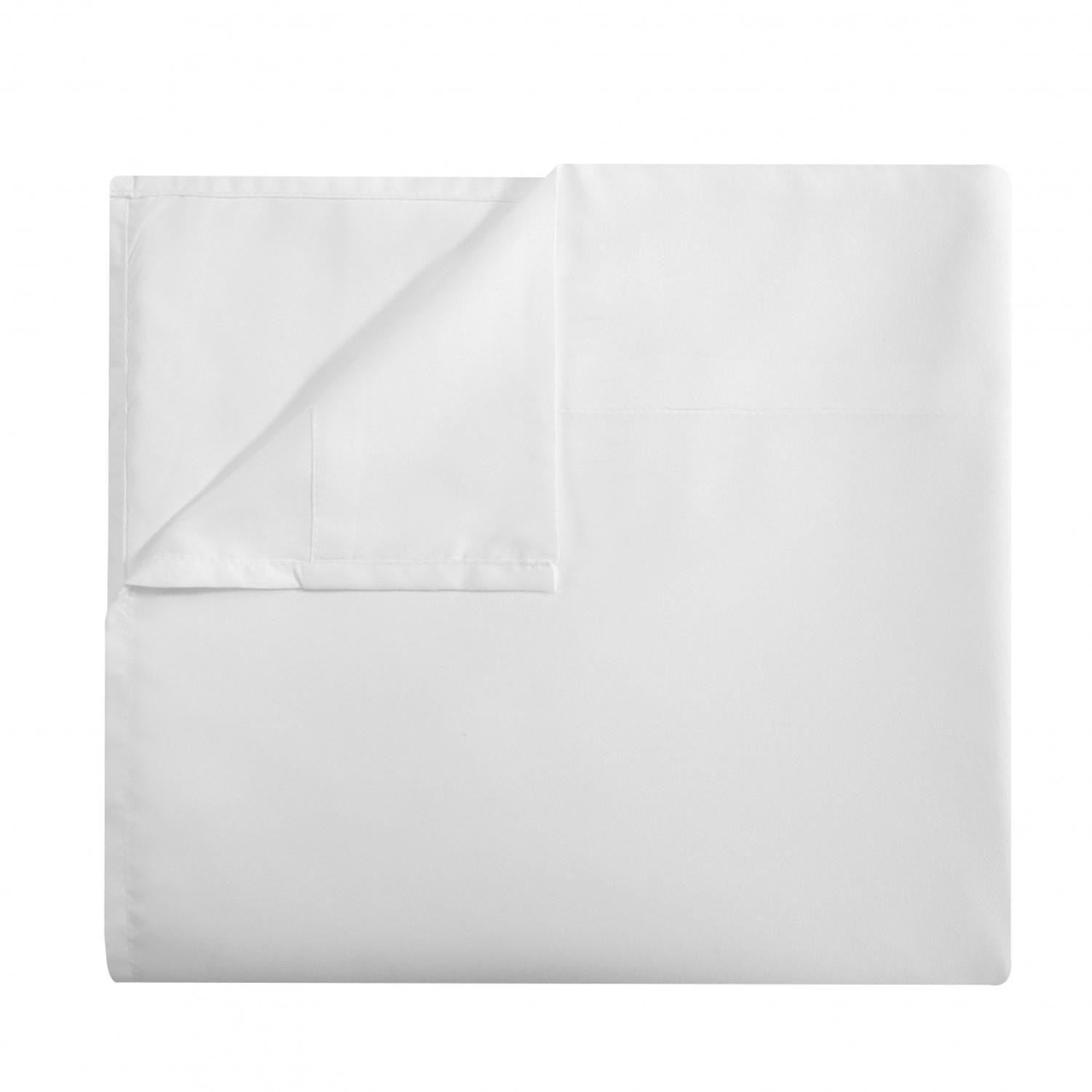 Sábanas Blancas Premium 1 Plaza con Fundas Bordadas de Microfibra-3