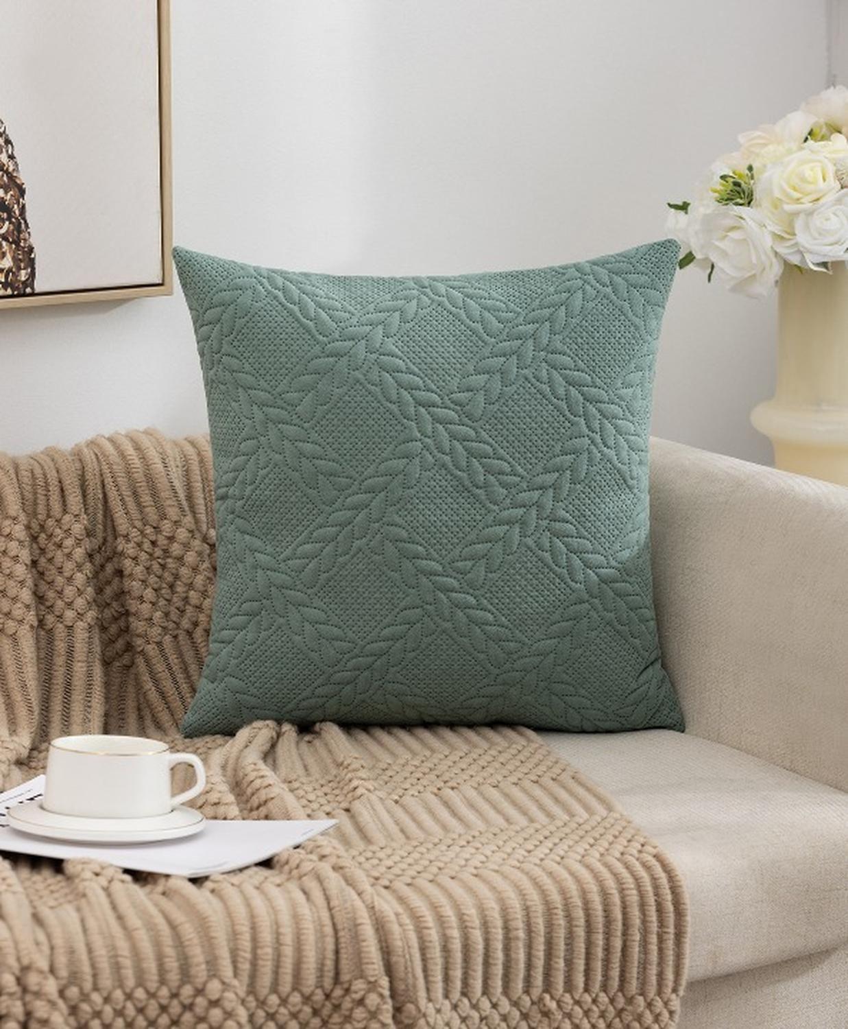 Funda Cojin Decorativa Interior-exterior Plush Flores (45X45)-0