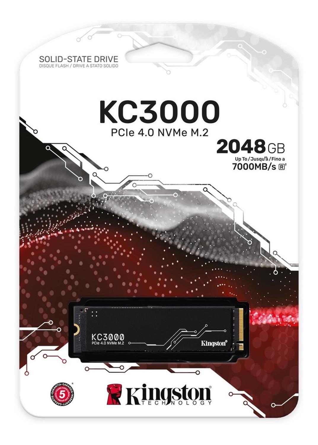 Disco Sólido Ssd Interno Kingston Skc3000d/2048g 2048gb-1