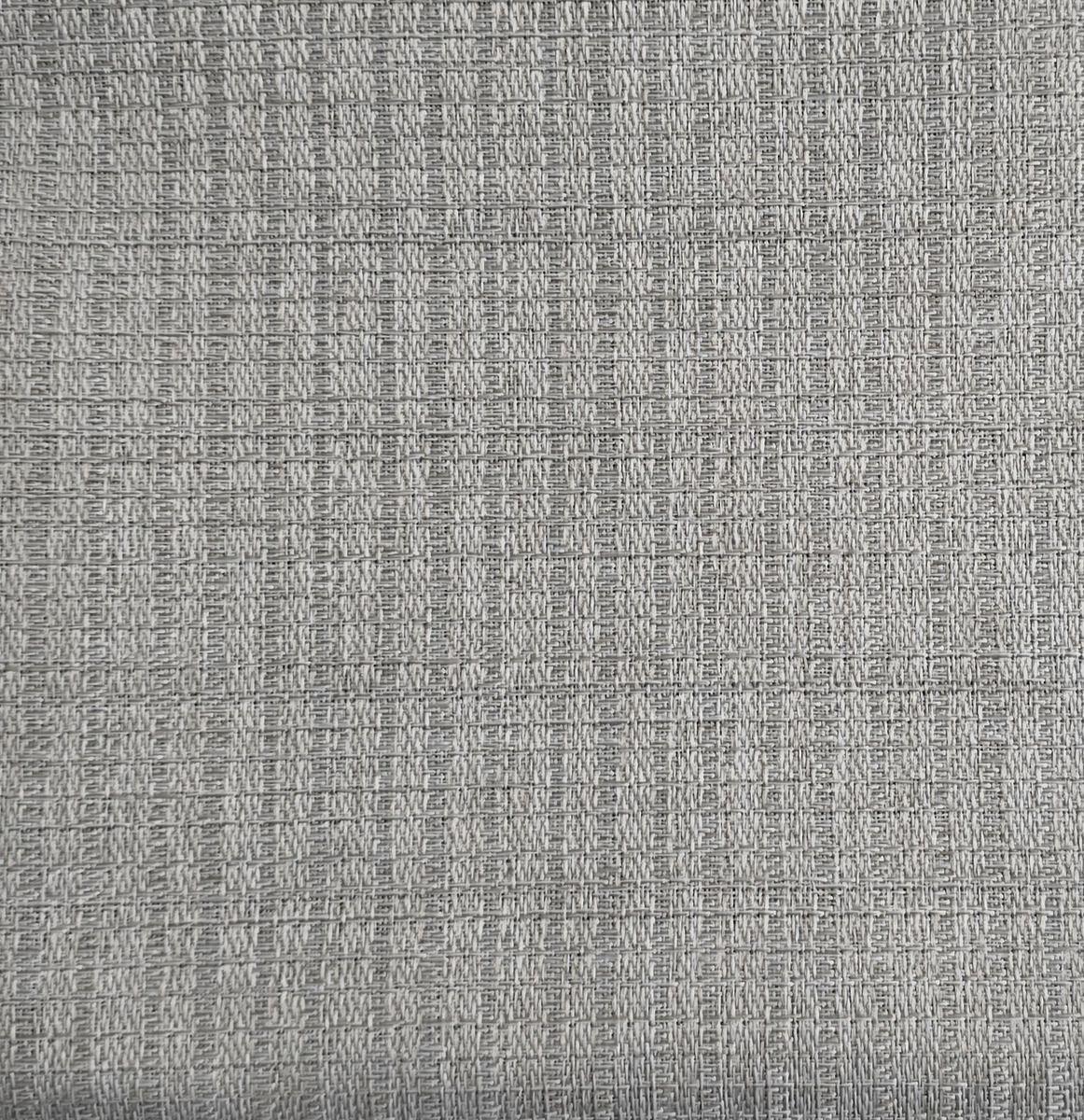 Cortina Decorativa Gris Blackout Forro Negro 2 Paños N°121-2
