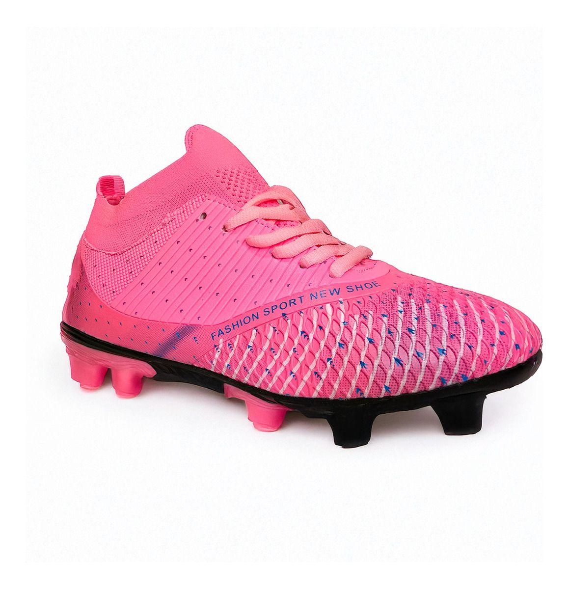 Calzado Fútbol con Taco | Rápido y Pro Fucsia 35 al 40 - 7712-0