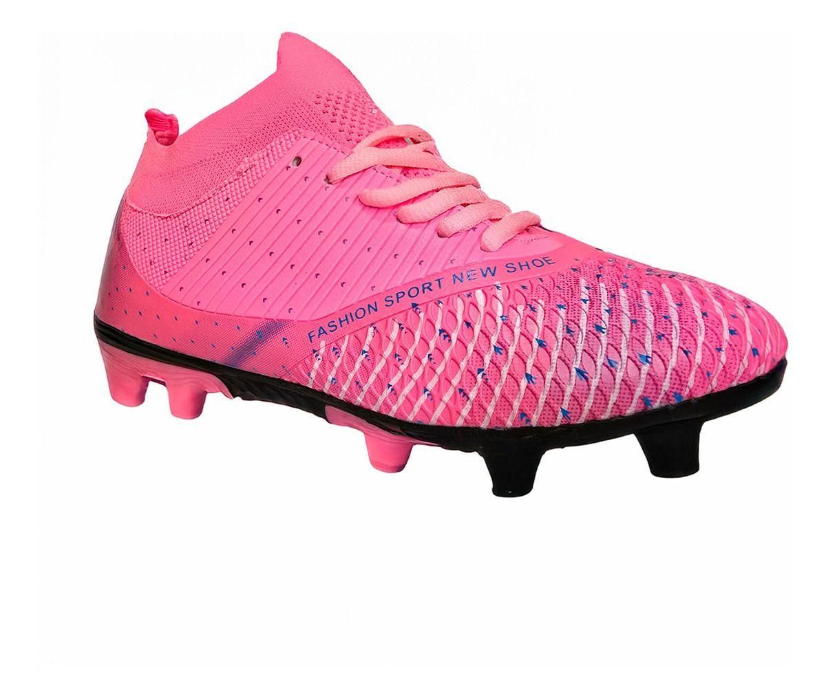 Calzado Fútbol con Taco | Rápido y Pro Fucsia 35 al 40 - 7712-2