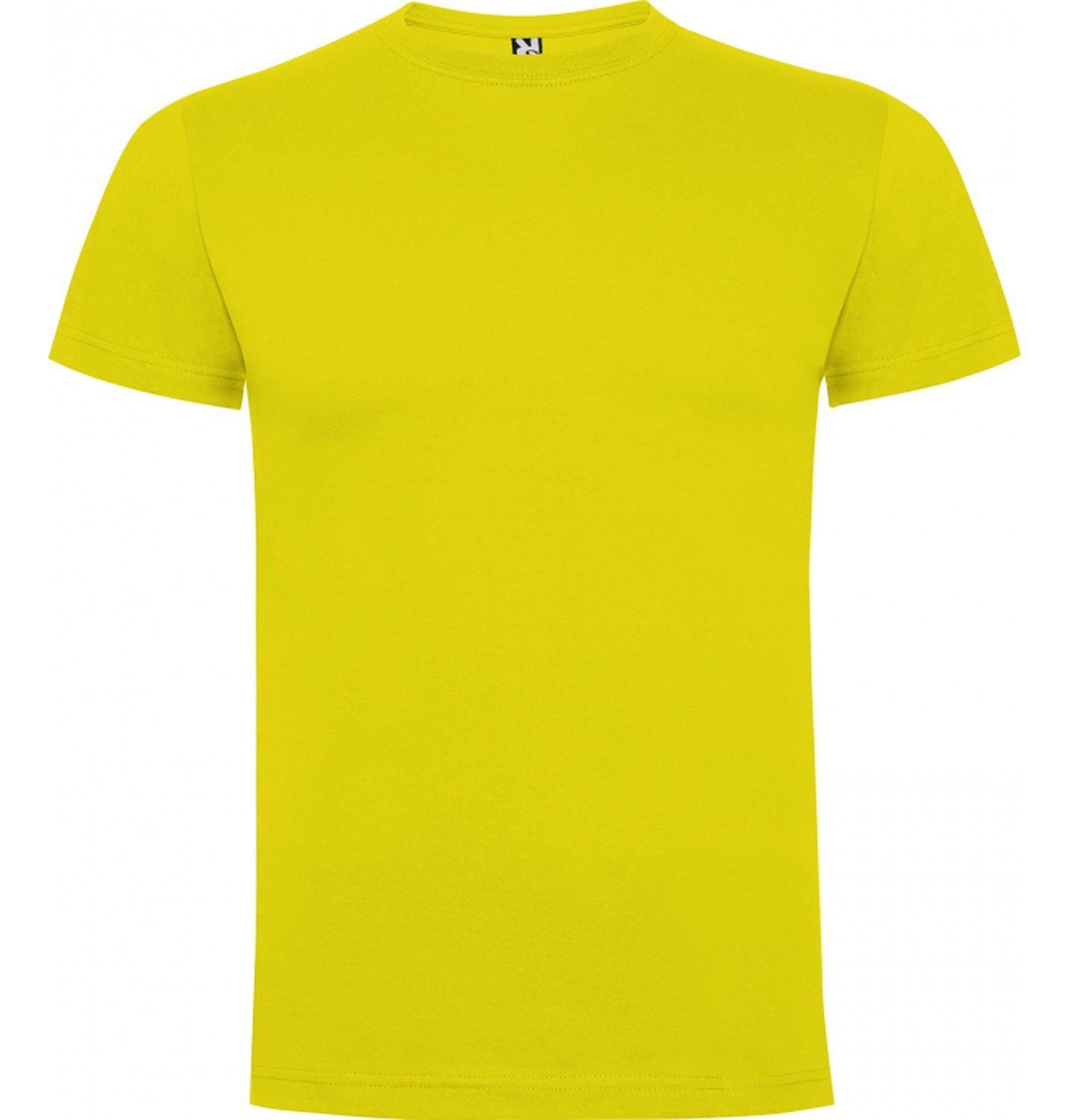 Polera Dogo Premium Manga Corta Juvenil Niños/as Amarilla-0
