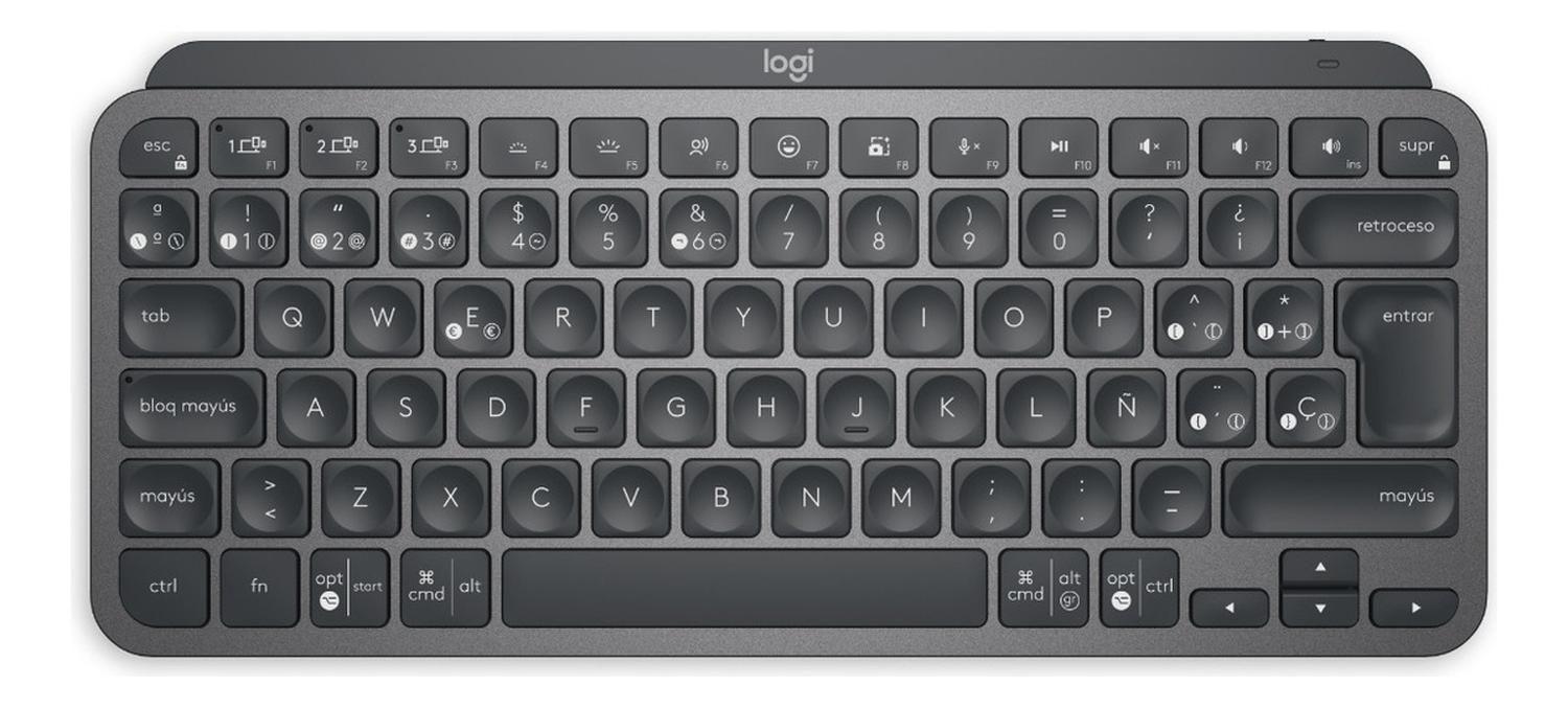 Teclado Bluetooth Logitech Master Series Mx Keys Mini Españo-0
