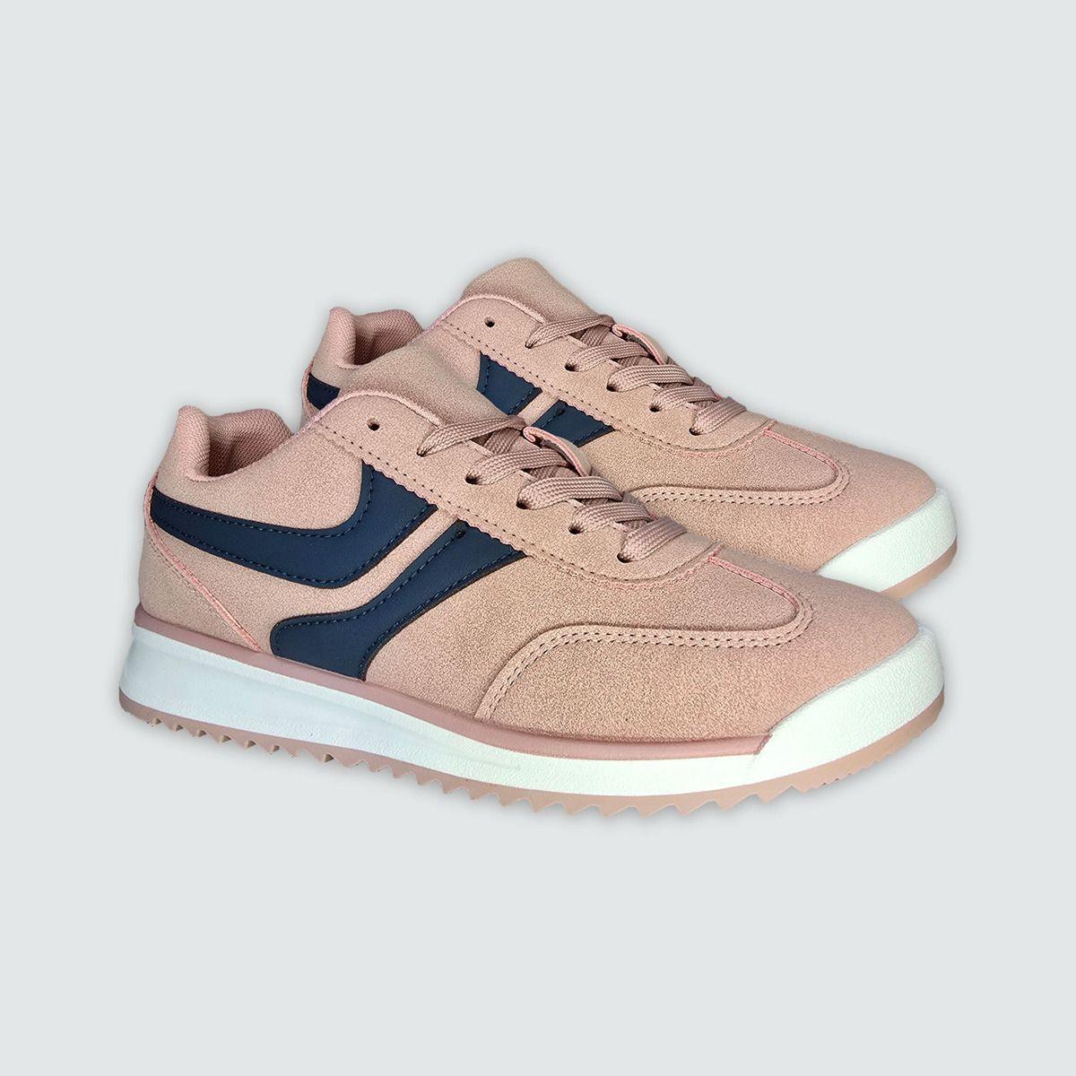Zapatilla Rosada Urbana | Estilo Casual Femenino - 7689-2