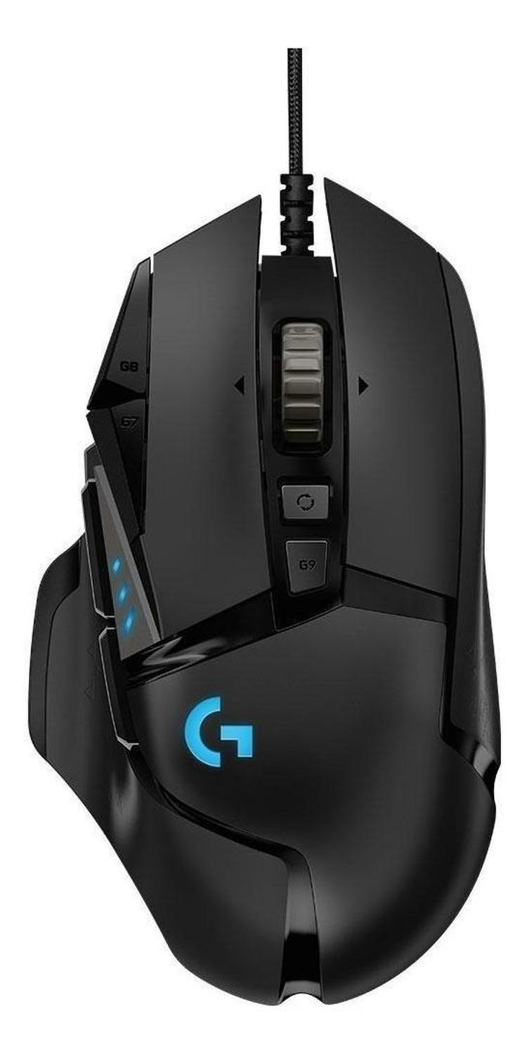 Mouse De Juego Logitech G Series Hero G502 Negro Lightsync-0