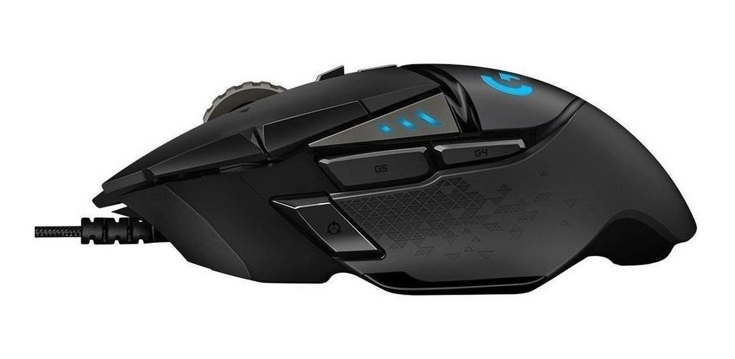 Mouse De Juego Logitech G Series Hero G502 Negro Lightsync-1