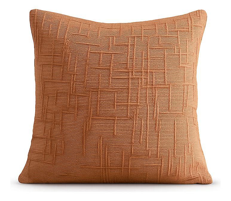 Funda de cojín chenille coral decorativa 45x45 suave 744-0