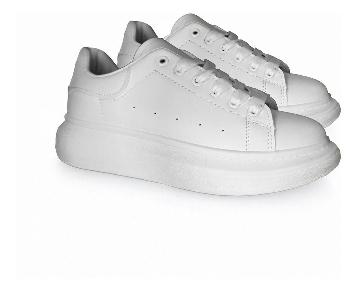 Zapatillas Unisex Blancas | Urbanas y Confortables  - 7693-2