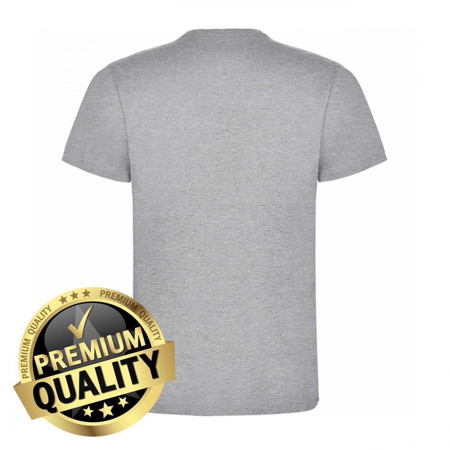 Polera De Algodón Unisex Manga Corta Dogo Premium - Gris-2