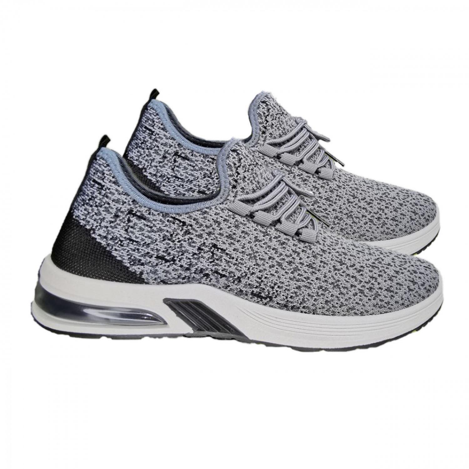 Zapatillas Deportivas Air Running Hombre Gris/Negro 624-2