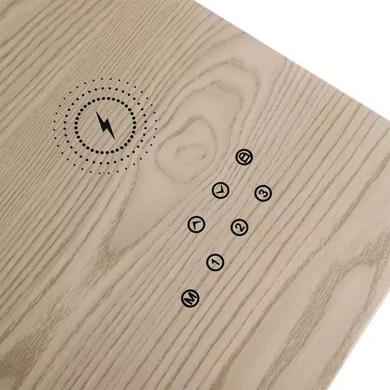 Escritorio Eléctrico Elevable Madera-2