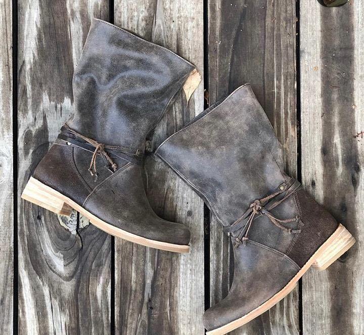 Bota Andrea Cuero Chocolate-0