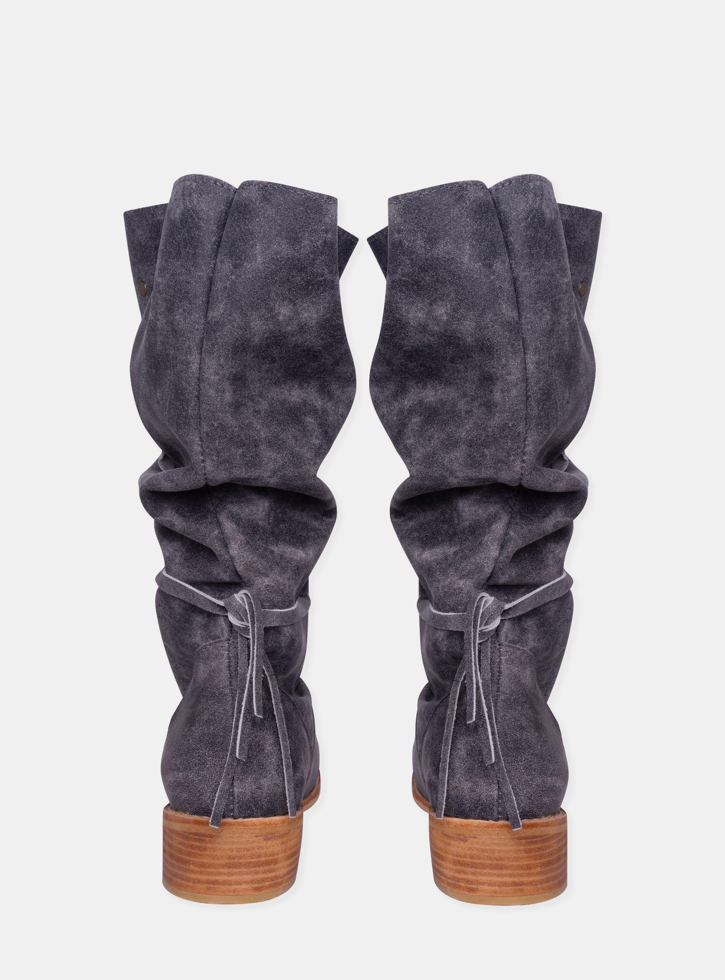 Bota Natalia Gris Milah-4