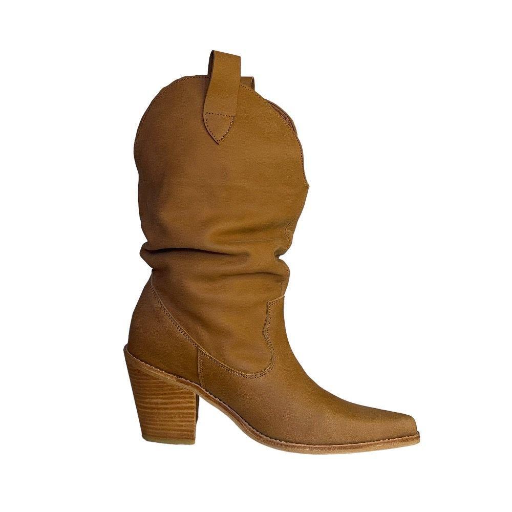Bota Lía Camel-1