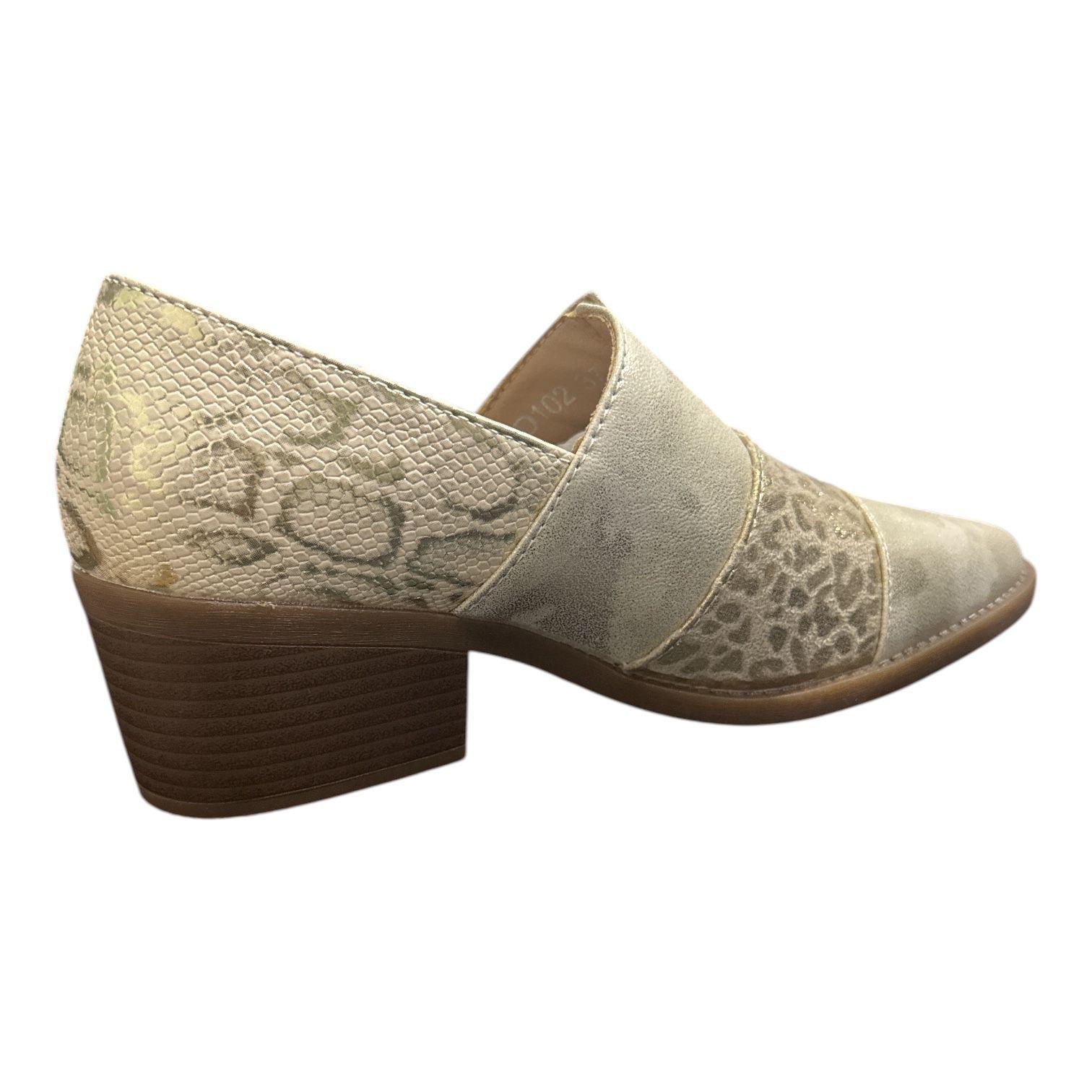 Zapato para mujer moda Dorado Danicolle-2