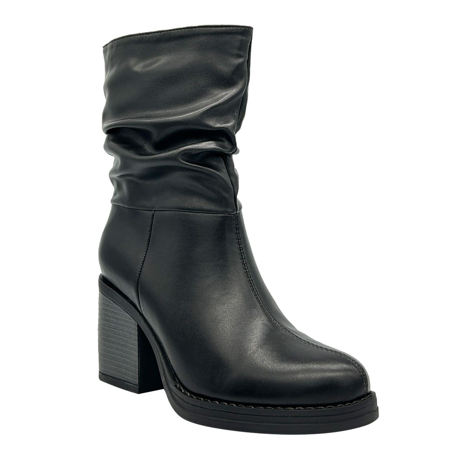 Bota para mujer, Negro, media pantorrilla Danicolle-0