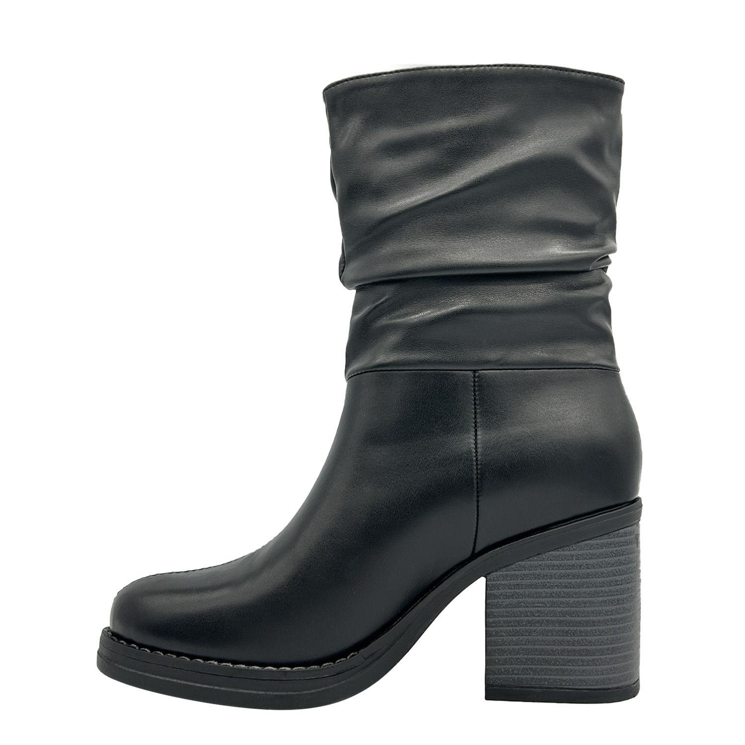 Bota para mujer, Negro, media pantorrilla Danicolle-2