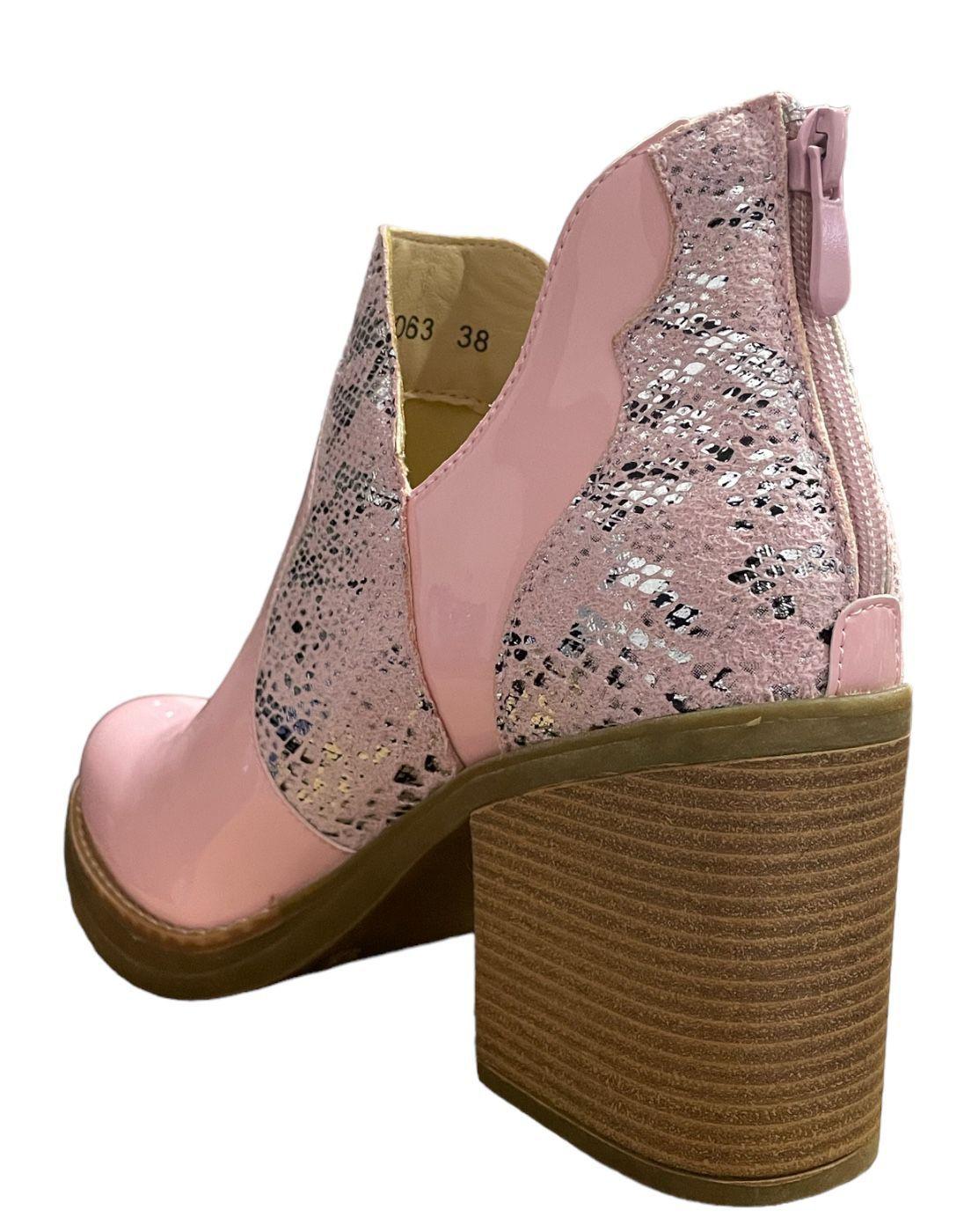 Botin Alto Rosado-2