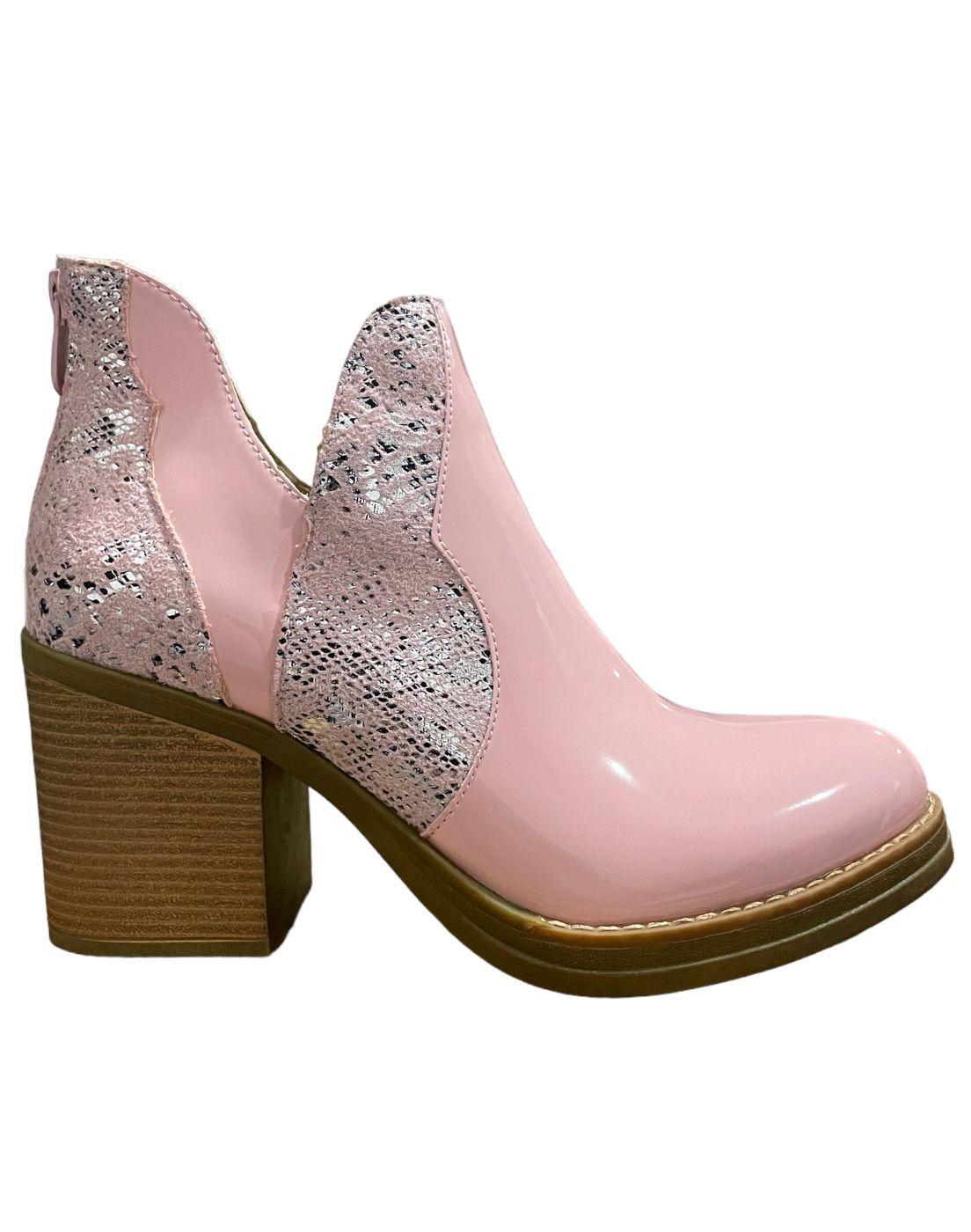 Botin Alto Rosado-3
