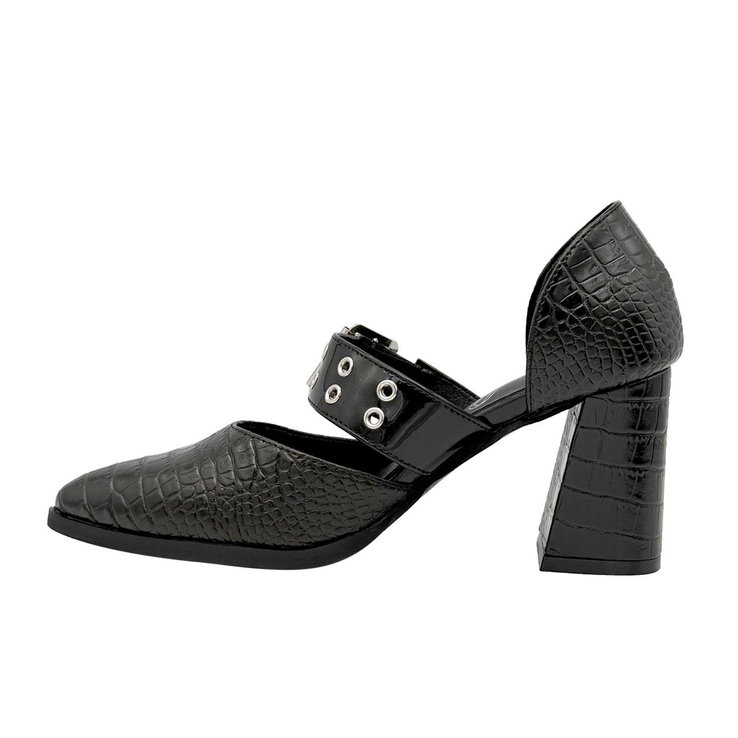 Zapato para mujer puntiagudo Negro Danicolle-2