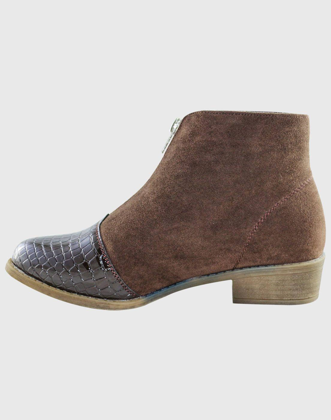 Botin punta Croco Cafe Danicolle-2