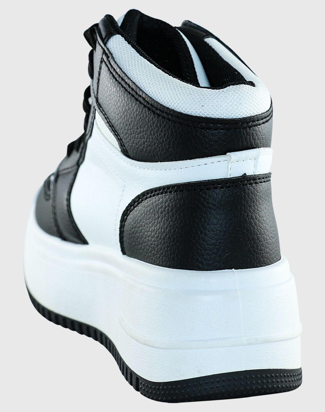 Zapatilla HighBasquet Negro Danicolle-3