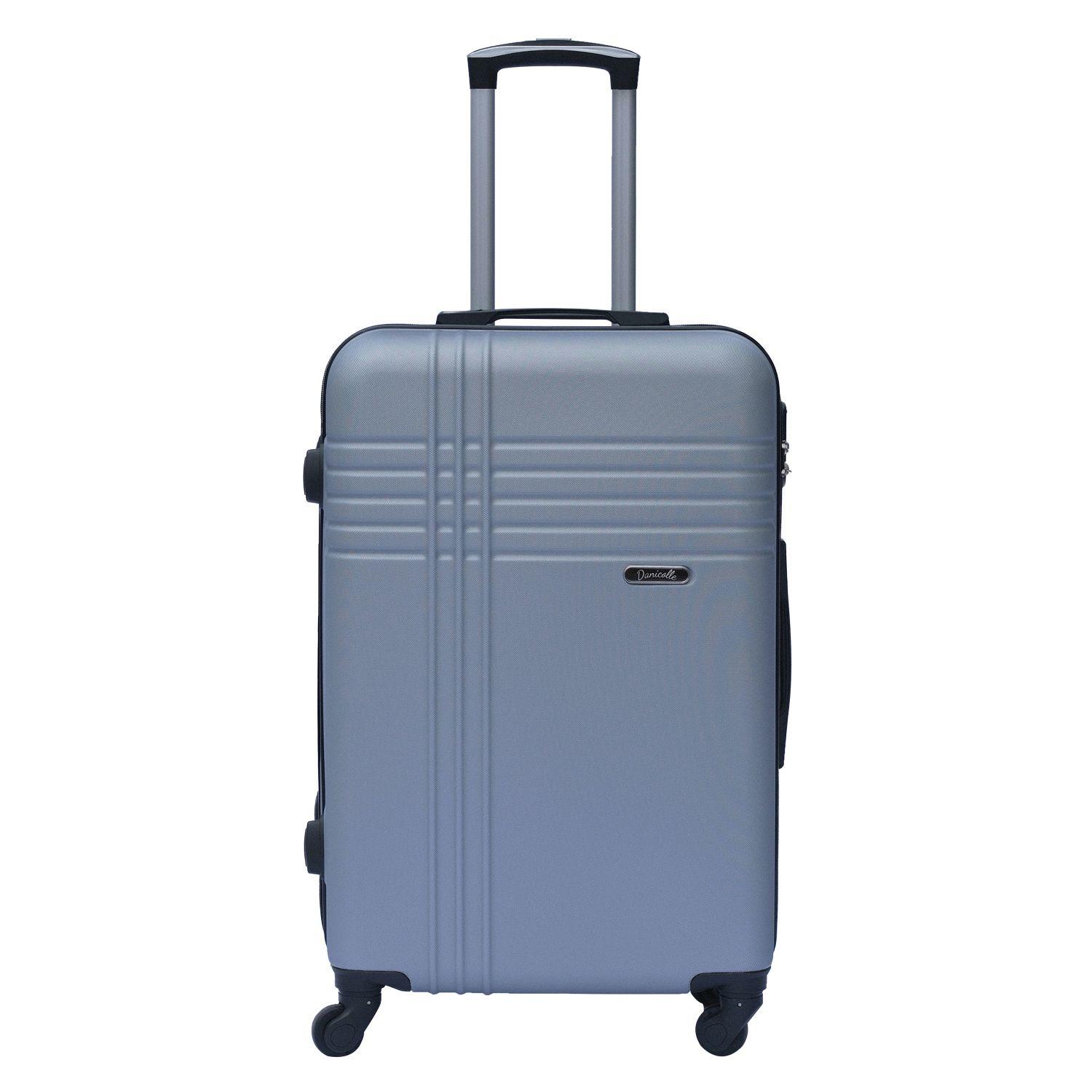 Maleta ABS para viaje 24 Gris Danicolle-0