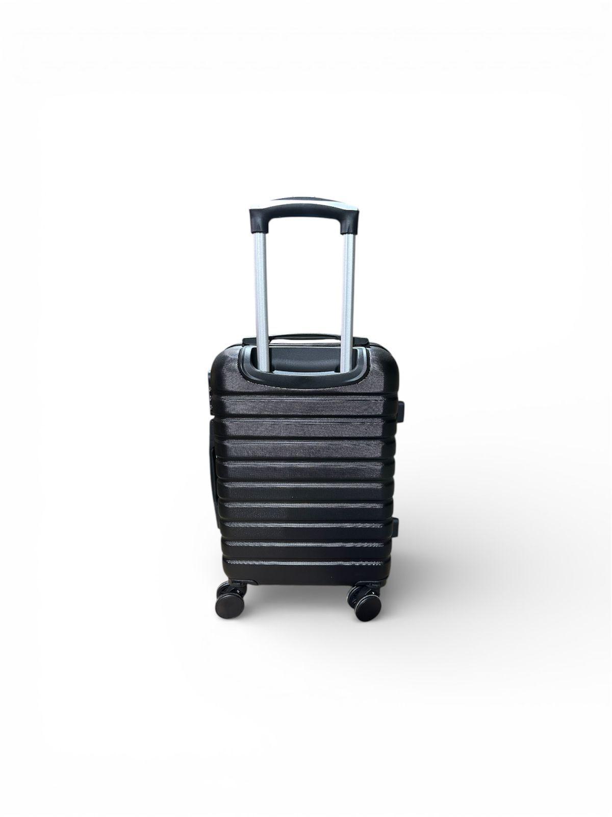 Maleta Cabina ruedas desmontables Negra Danicolle-3