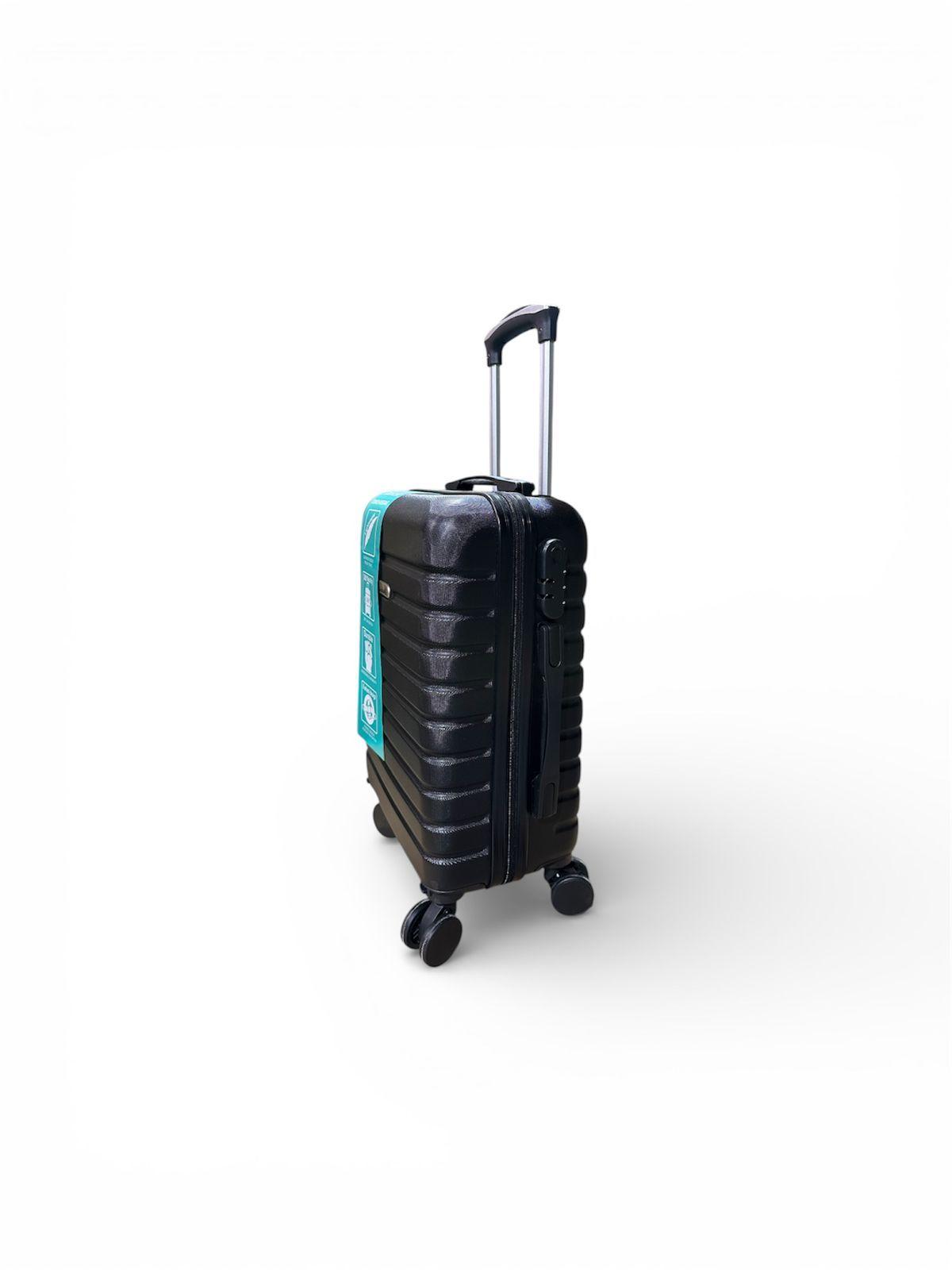 Maleta Cabina ruedas desmontables Negra Danicolle-4